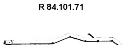 Трубка (EBERSPÄCHER: 84.101.71)