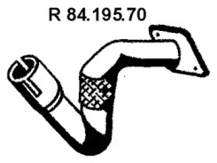 Трубка (EBERSPÄCHER: 84.195.70)