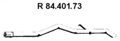 Трубка (EBERSPÄCHER: 84.401.73)