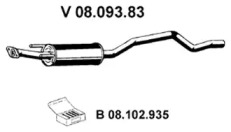 Амортизатор (EBERSPÄCHER: 08.093.83)