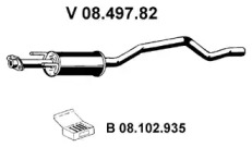 Амортизатор (EBERSPÄCHER: 08.497.82)