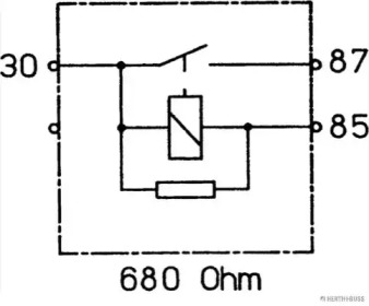 Реле (HERTH+BUSS ELPARTS: 75613186)