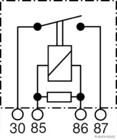 Реле (HERTH+BUSS ELPARTS: 75614614)