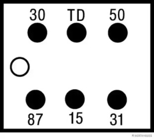 Реле (HERTH+BUSS ELPARTS: 75898262)