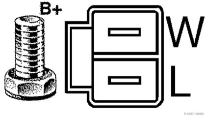 Генератор (HERTH+BUSS ELPARTS: 32048340)