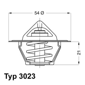 Термостат (WAHLER: 3023.87D)