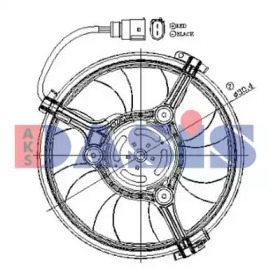 Вентилятор (AKS DASIS: 048114N)