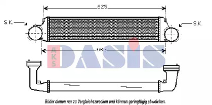 Теплообменник (AKS DASIS: 057006N)