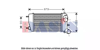 Теплообменник (AKS DASIS: 067005N)