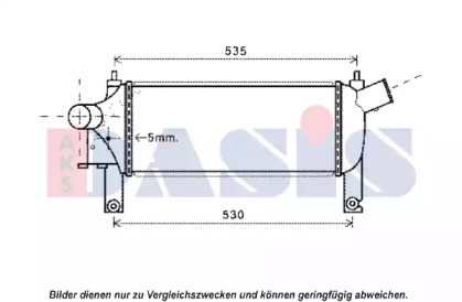 Теплообменник (AKS DASIS: 077005N)