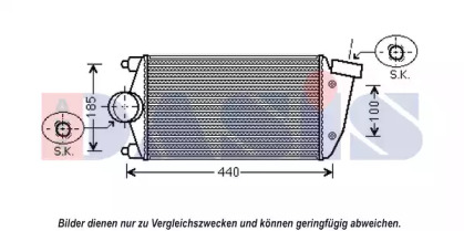 Теплообменник (AKS DASIS: 177010N)