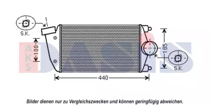 Теплообменник (AKS DASIS: 177011N)