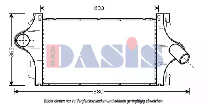 Теплообменник (AKS DASIS: 180018N)