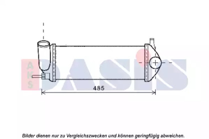 Теплообменник (AKS DASIS: 187028N)