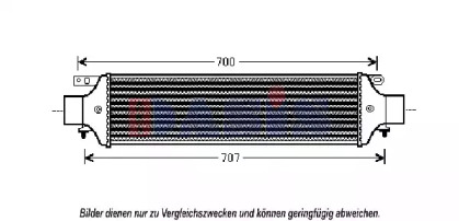 Теплообменник (AKS DASIS: 307004N)
