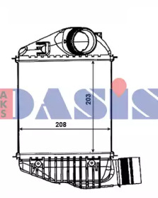 Теплообменник (AKS DASIS: 487039N)