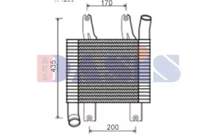 Теплообменник (AKS DASIS: 567002N)