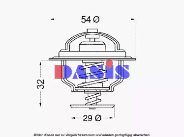 Термостат (AKS DASIS: 750432N)