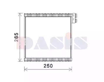 Испаритель (AKS DASIS: 820404N)