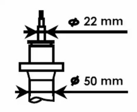 Амортизатор (KYB: 324703)