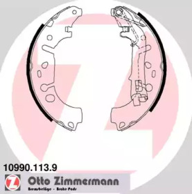 Комлект тормозных накладок (ZIMMERMANN: 10990.113.9)