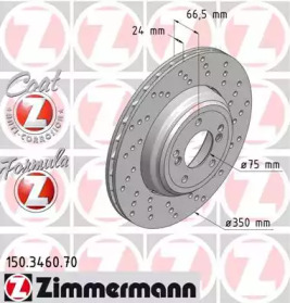 Тормозной диск (ZIMMERMANN: 150.3460.70)