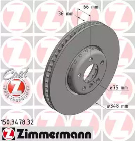 Тормозной диск (ZIMMERMANN: 150.3478.32)