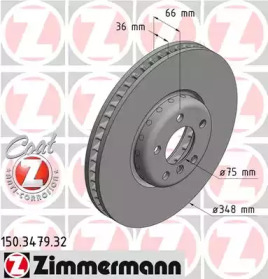 Тормозной диск (ZIMMERMANN: 150.3479.32)