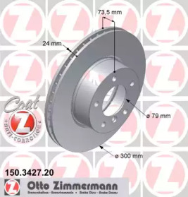 Тормозной диск (ZIMMERMANN: 150.3427.20)