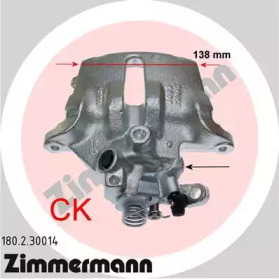 Тормозной суппорт (ZIMMERMANN: 180.2.30014)