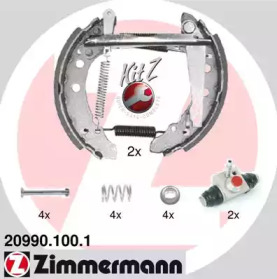 Комлект тормозных накладок (ZIMMERMANN: 20990.100.1)