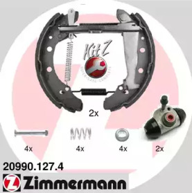 Комлект тормозных накладок (ZIMMERMANN: 20990.127.4)