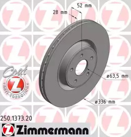 Тормозной диск (ZIMMERMANN: 250.1373.20)