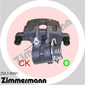 Тормозной суппорт (ZIMMERMANN: 250.3.10061)