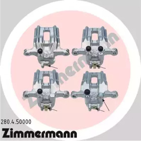 Тормозной суппорт (ZIMMERMANN: 280.4.50000)