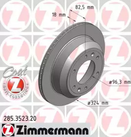 Тормозной диск (ZIMMERMANN: 285.3523.20)