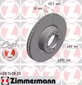 Тормозной диск (ZIMMERMANN: 400.1408.20)