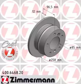 Тормозной диск (ZIMMERMANN: 400.6468.20)