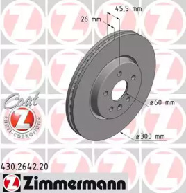 Тормозной диск (ZIMMERMANN: 430.2642.20)