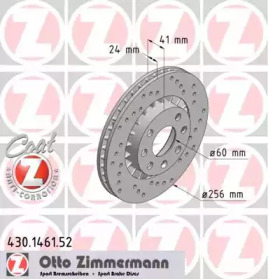 Тормозной диск (ZIMMERMANN: 430.1461.52)