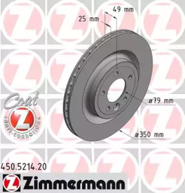 Тормозной диск (ZIMMERMANN: 450.5214.20)