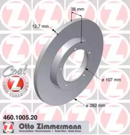 Тормозной диск (ZIMMERMANN: 460.1005.20)