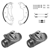 Комлект тормозных накладок (DELPHI: KP1117)