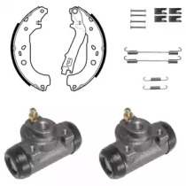 Комлект тормозных накладок (DELPHI: KP1122)