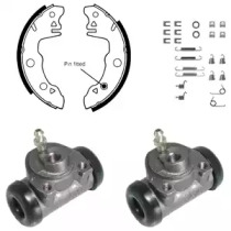 Комлект тормозных накладок (DELPHI: KP641)