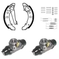 Комлект тормозных накладок (DELPHI: KP717)