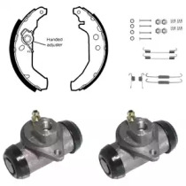 Комлект тормозных накладок (DELPHI: KP824)