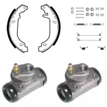 Комлект тормозных накладок (DELPHI: KP828)
