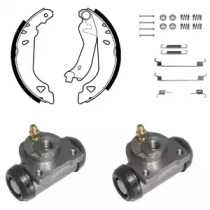 Комлект тормозных накладок (DELPHI: KP848)