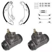 Комлект тормозных накладок (DELPHI: KP950)